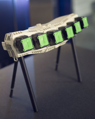 Illustration for article titled Taser's Shockwave Cannon Array Like Many Little Bottles of Lightning Bolts